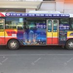 Gamuda Gardens quảng cáo trên xe bus tại Bắc Ninh