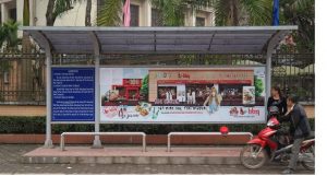 Quảng cáo nhà chờ xe buýt và sức lan tỏa thương hiệu tại TPHCM