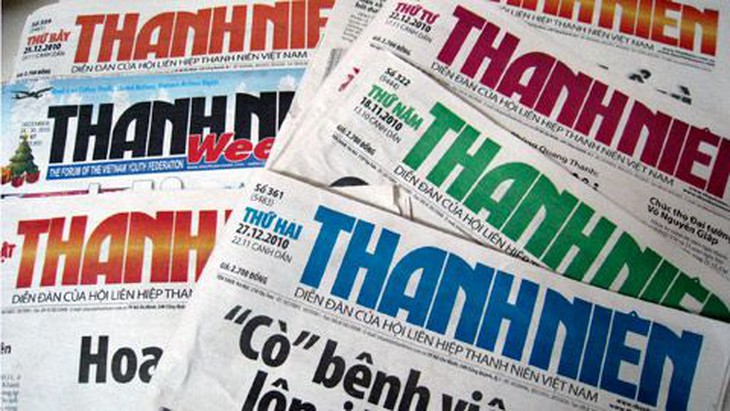 quảng cáo báo thanh niên