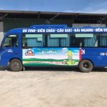 Quảng cáo trên xe bus tại Nghệ An