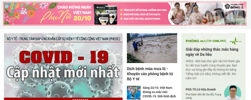 Quảng cáo trên báo Sức khỏe Đời sống