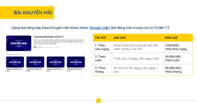 Báo giá quảng cáo trên Tinhte.vn