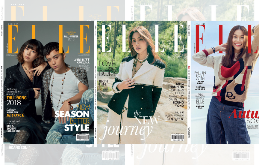Quảng cáo trên tạp chí Elle