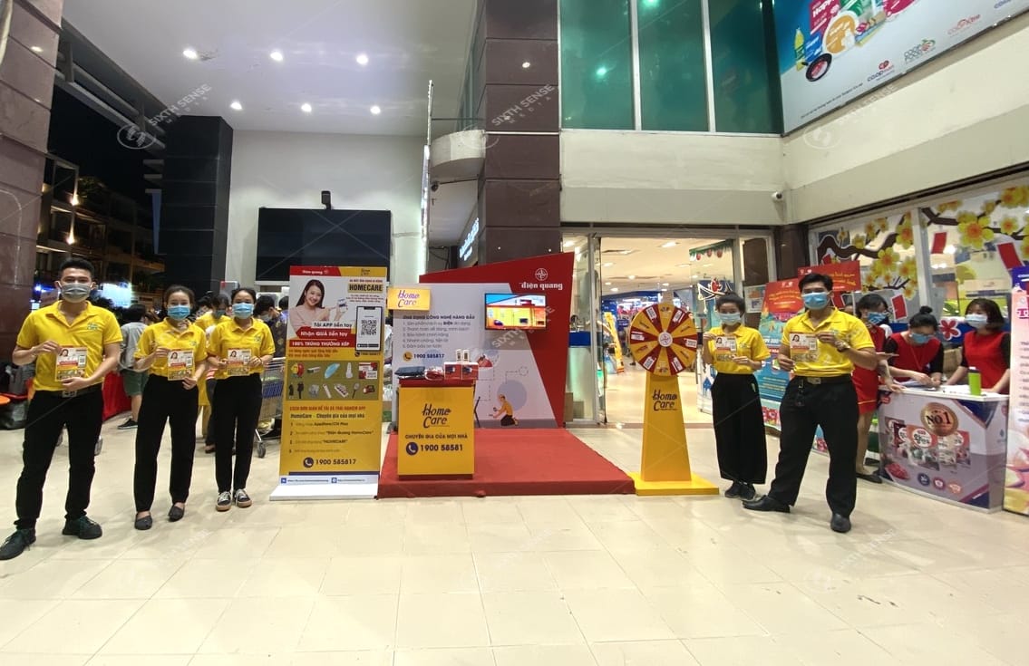 Điện Quang tổ chức activation giới thiệu ứng dụng HomeCare