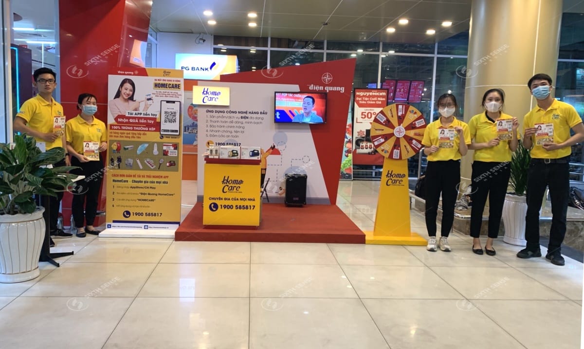 Điện Quang tổ chức activation giới thiệu ứng dụng HomeCare
