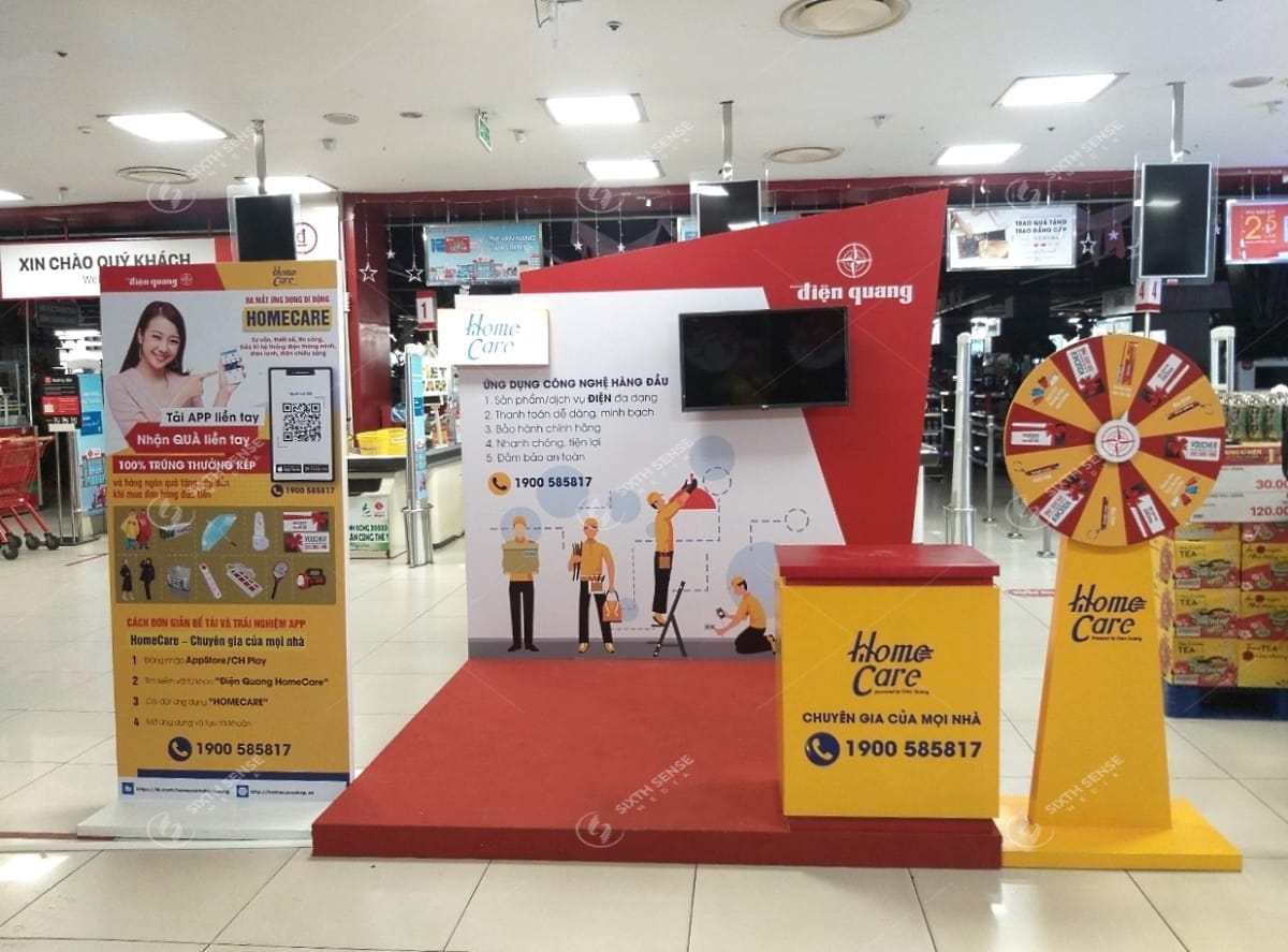 Điện Quang tổ chức activation giới thiệu ứng dụng HomeCare