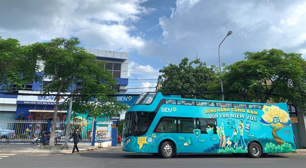 BIDV tổ chức roadshow xe bus 2 tầng khắp 13 tỉnh, thành phố