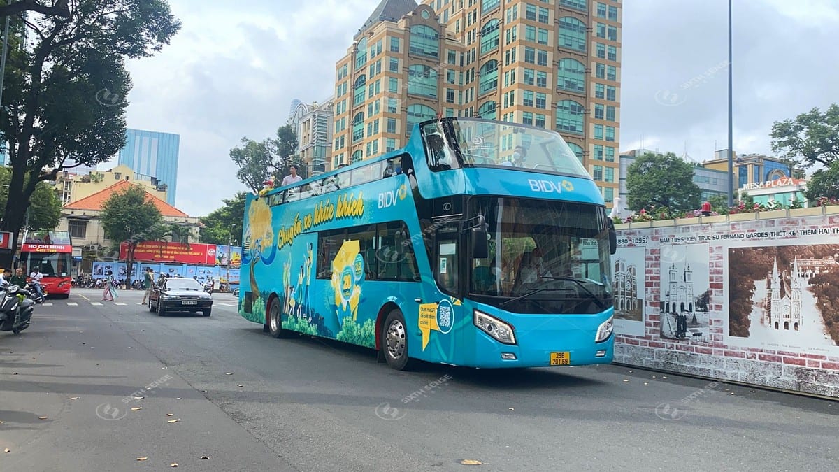 BIDV tổ chức roadshow xe bus 2 tầng khắp 13 tỉnh, thành phố