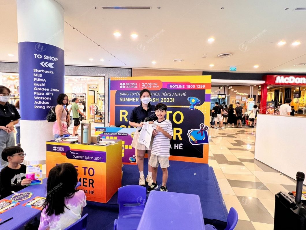 Dự án tổ chức activation cho British Council