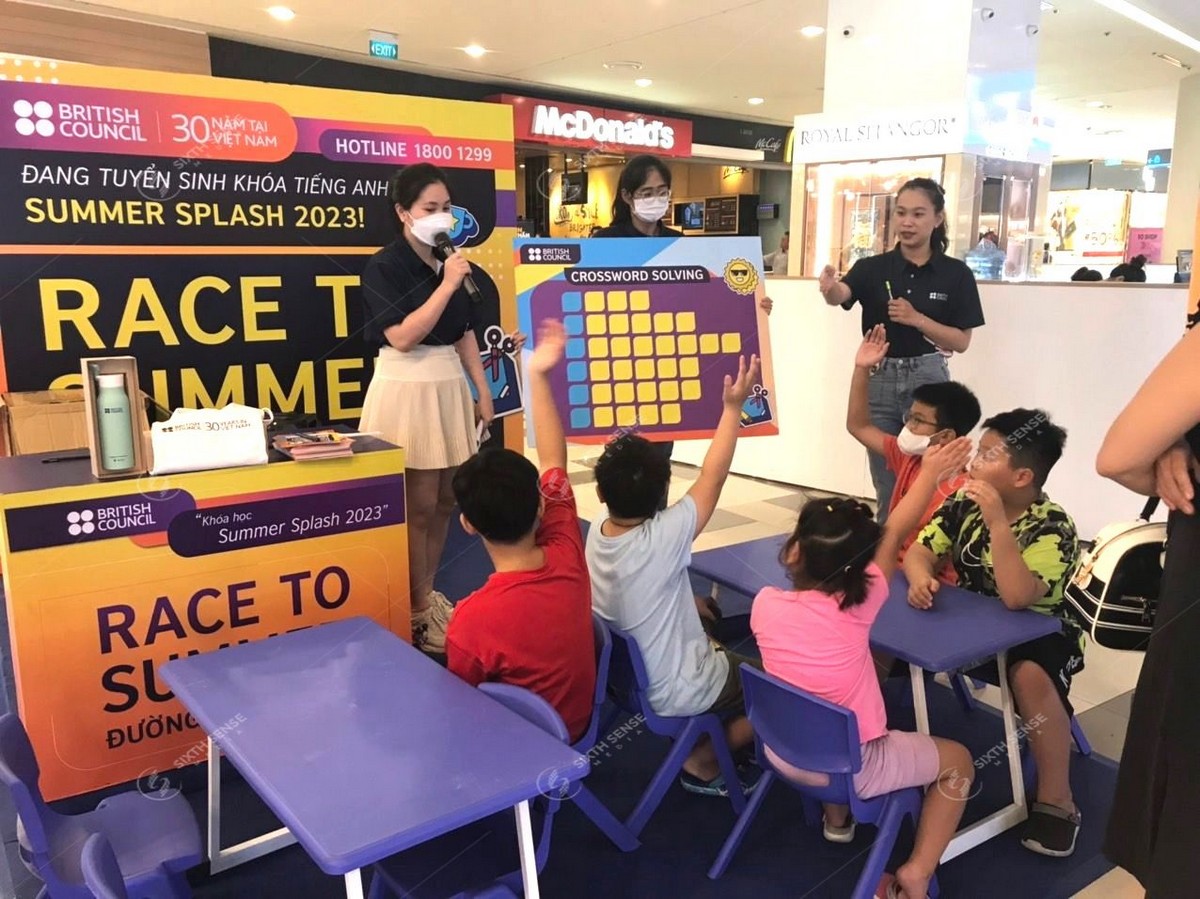 Dự án tổ chức activation cho British Council
