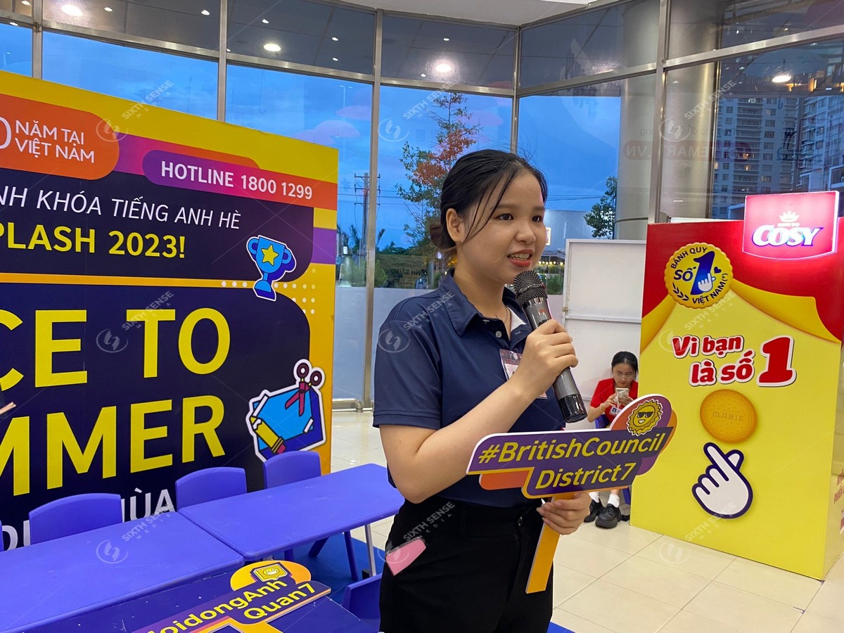 Dự án tổ chức activation cho British Council
