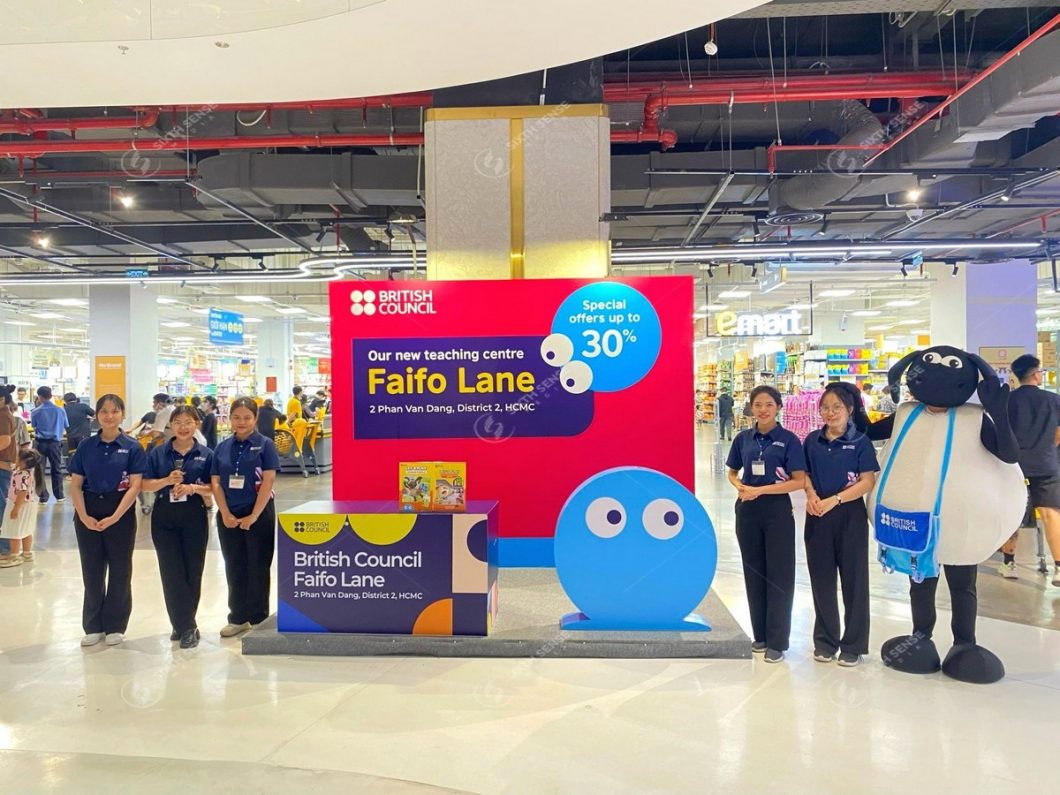 Tổ chức activation khai trương cơ sở British Council Faifolane