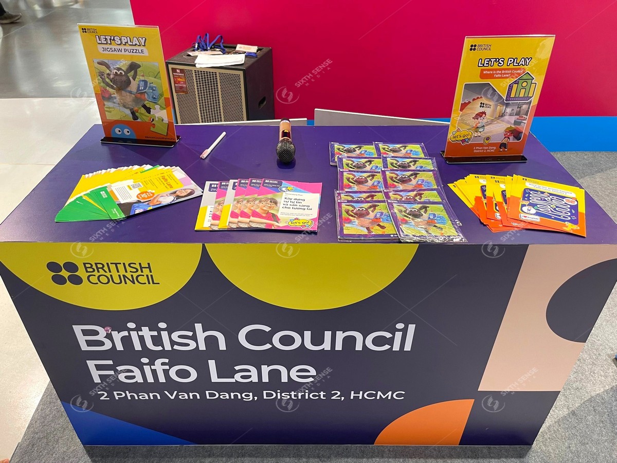 Tổ chức activation khai trương cơ sở British Council Faifolane