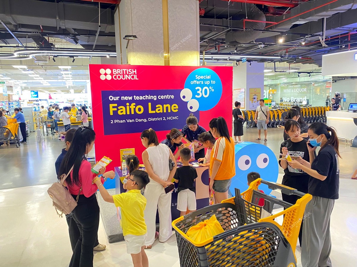 Tổ chức activation khai trương cơ sở British Council Faifolane