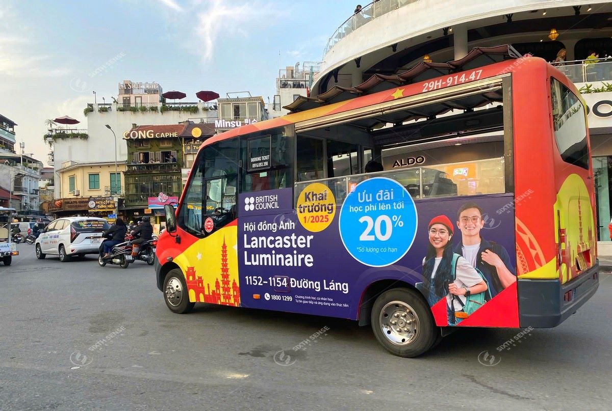 quảng cáo xe bus city tour 03